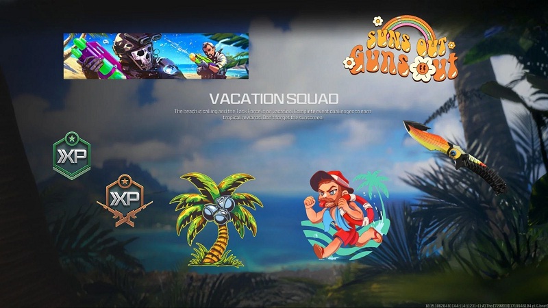 رویداد Vacation Squad