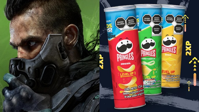 پاداش های همکاری Pringles و کالاف
