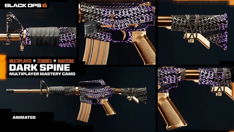 کامو متحرک Dark Spine