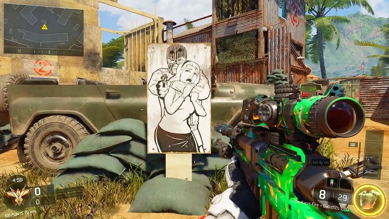 نقشه Firing Range در فصل 3 بلک اپس 6