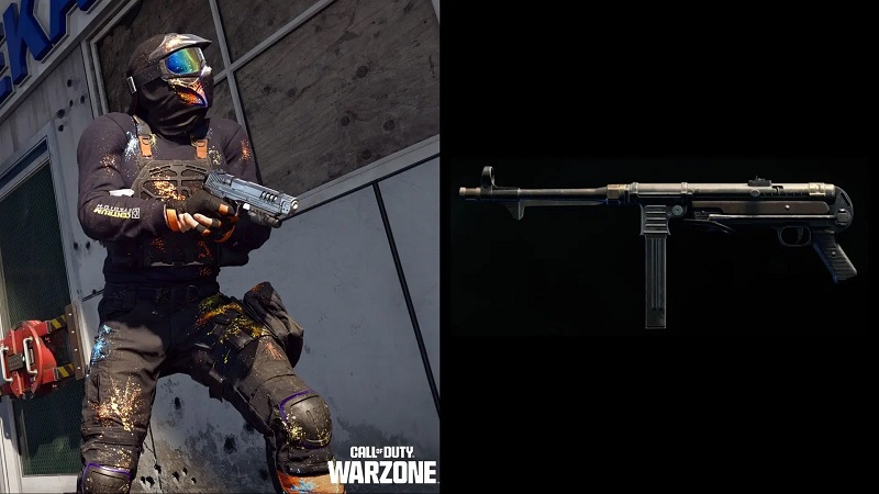 اسلحه MP40 SMG در سیزن 5