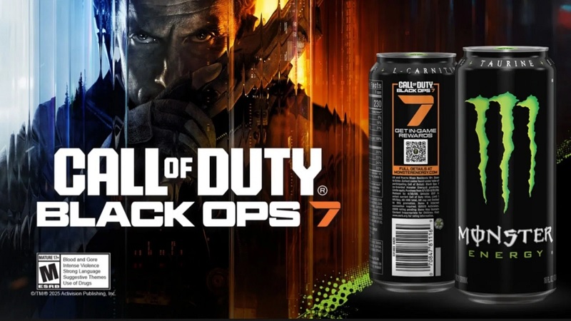 جوایز همکاری Monster Energy و BO7