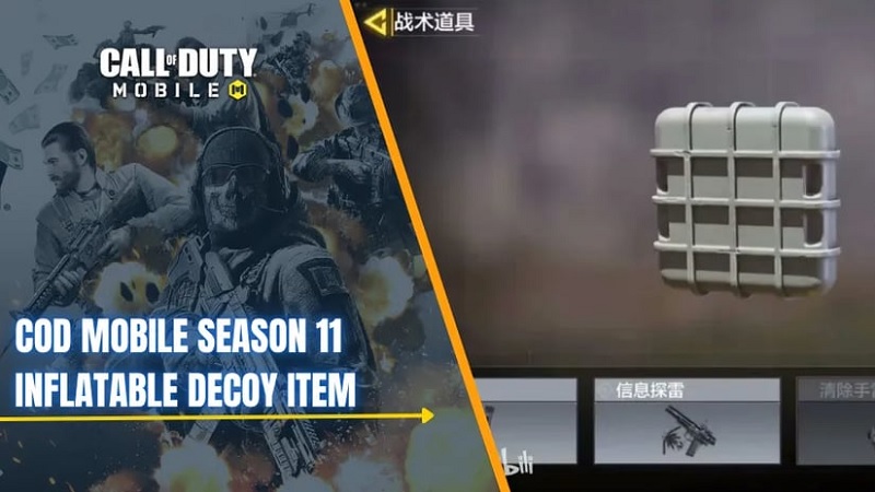 آیتم Inflatable Decoy در سیزن 11 کالاف