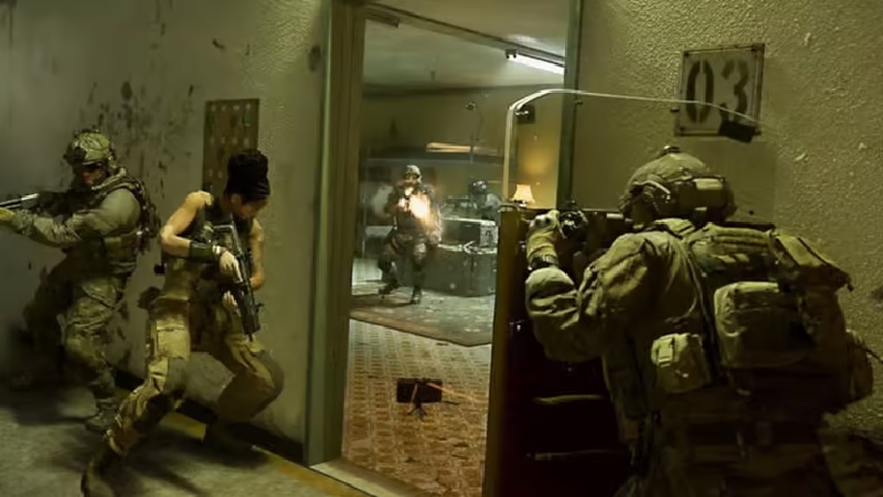 Riot Shield در مدرن وارفار 4